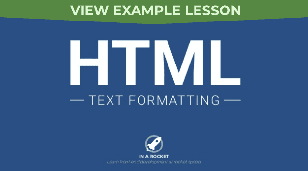 View example lesson